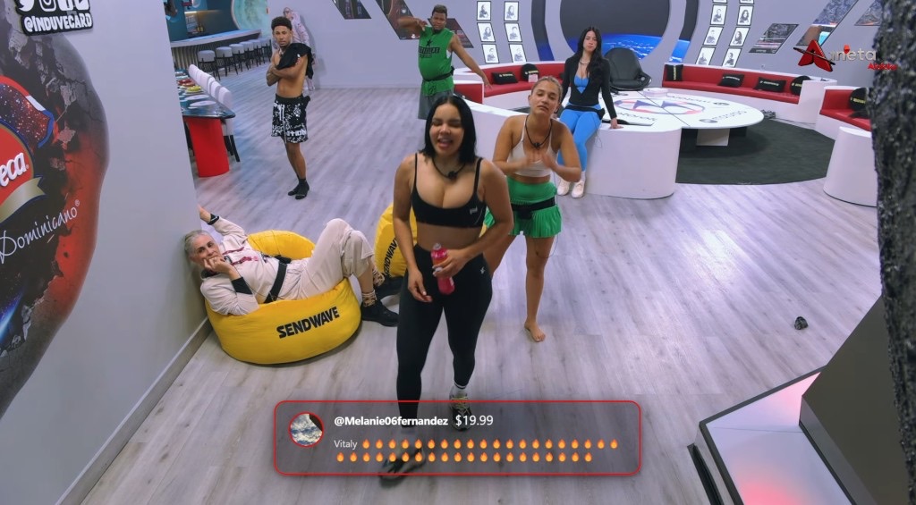 Momento 1 de la transmisión
